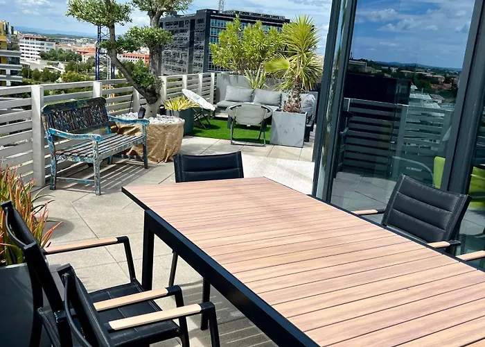 شقة Luxueux Et Unique Penthouse En Rooftop A *